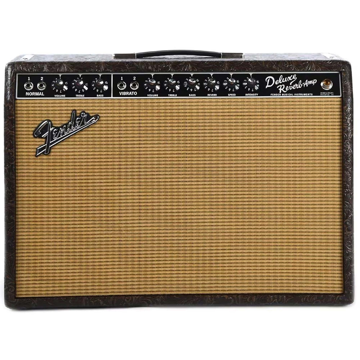 Fender '65 Deluxe Reverb Western CB with Celestion Creamback Speaker — 1