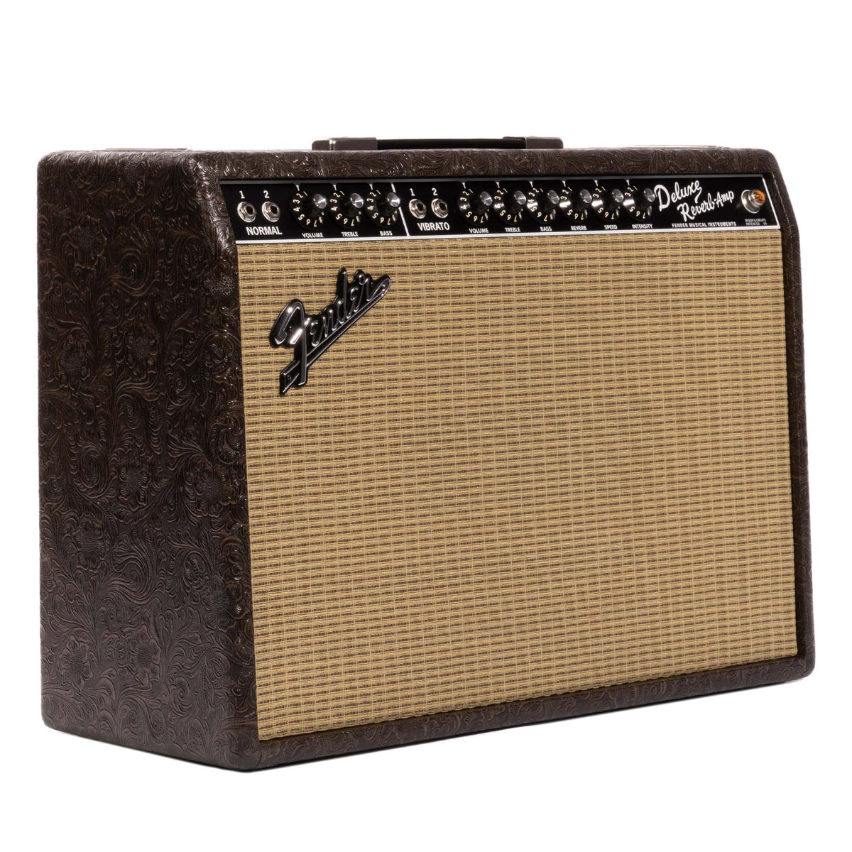 Fender '65 Deluxe Reverb Western CB with Celestion Creamback Speaker — 3