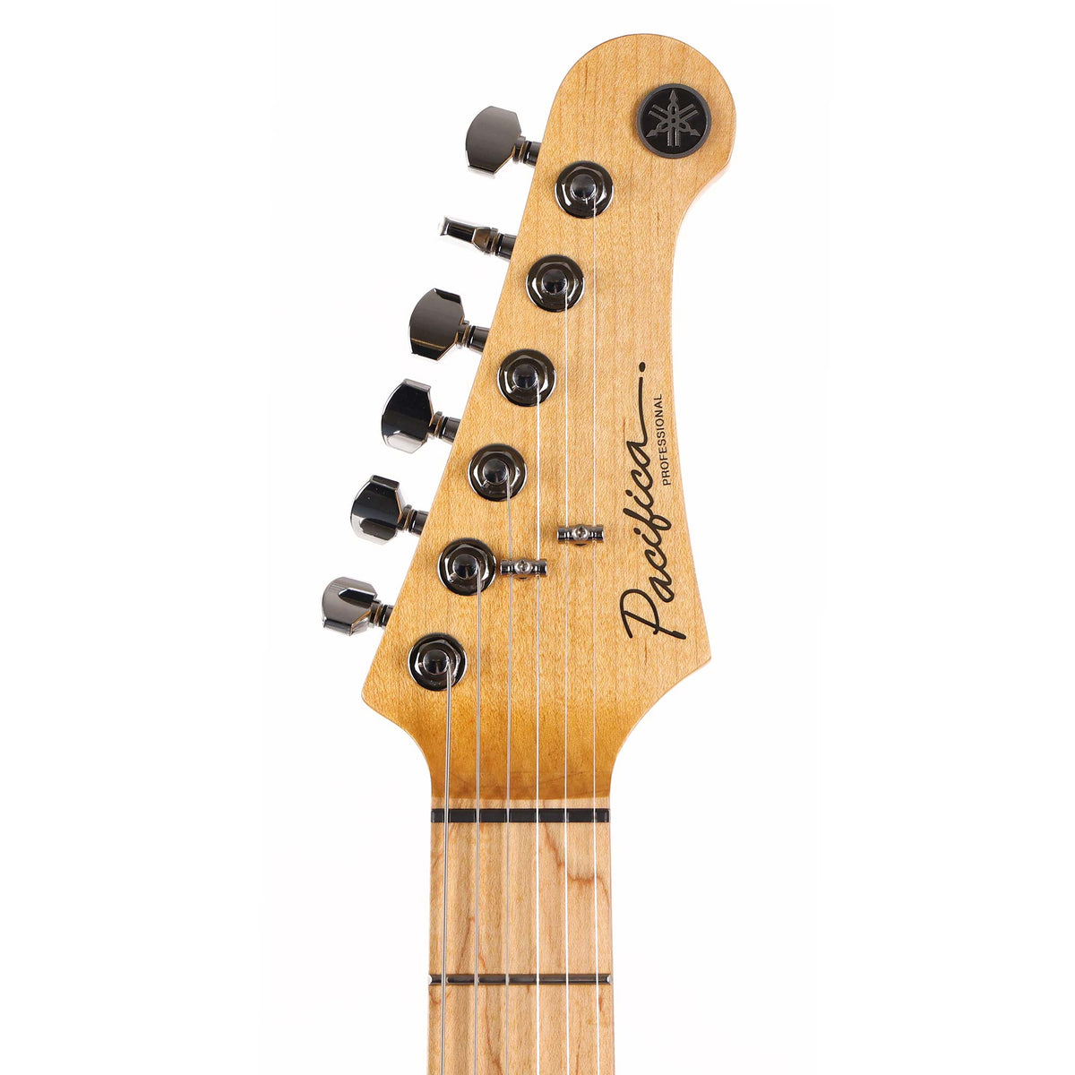 Yamaha Pacifica Professional Black Metallic Maple Fretboard Used — 6