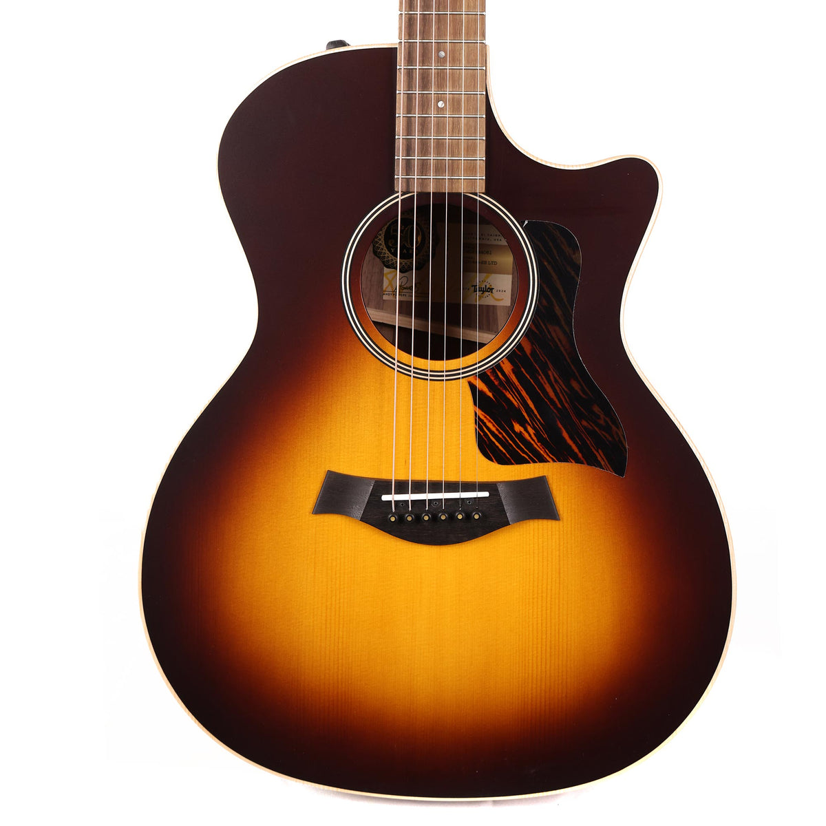 Taylor 50th Anniversary AD14ce-SB LTD Acoustic-Electric Tobacco Sunburst — 1