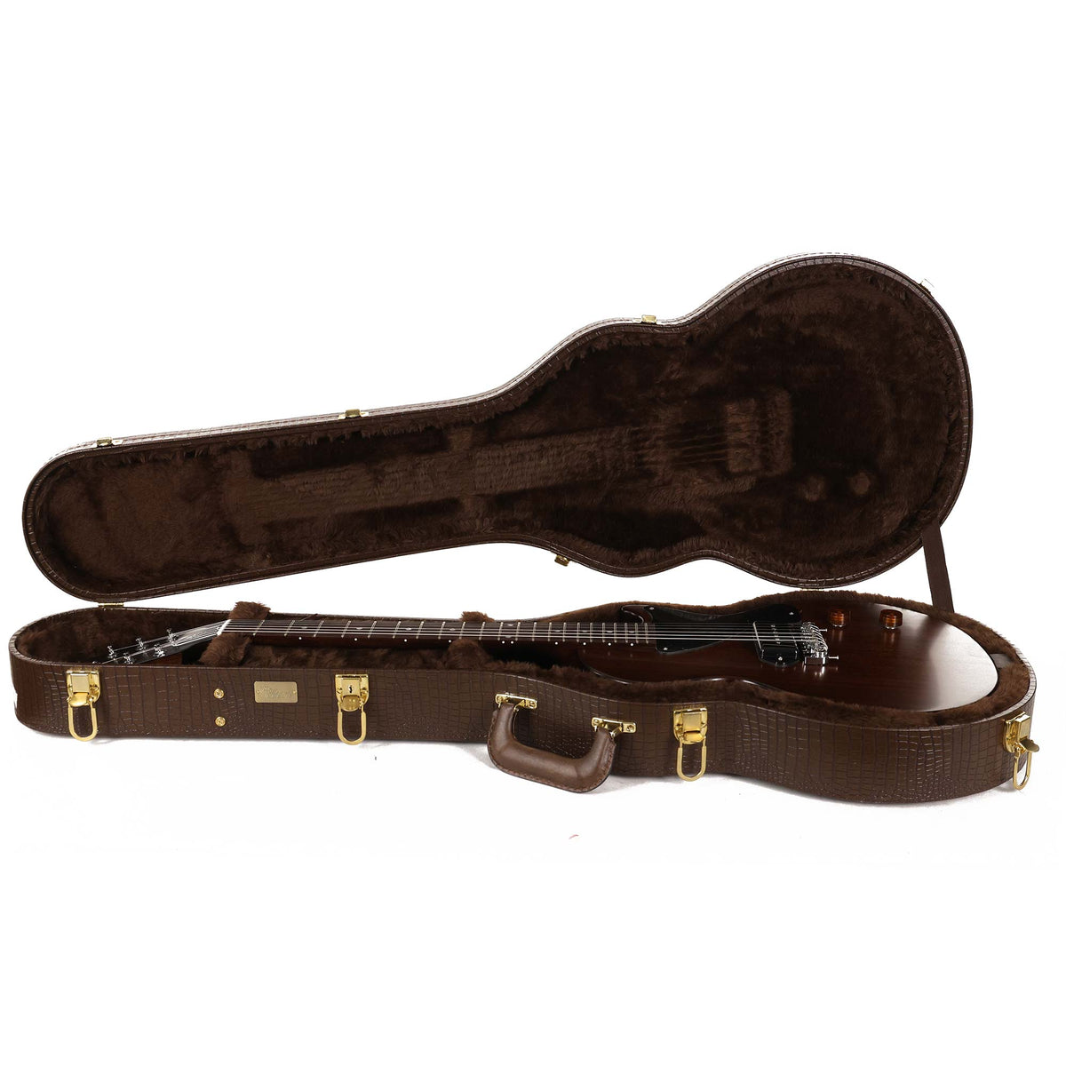 Gibson Charlie Starr Les Paul Junior Dark Walnut — 10