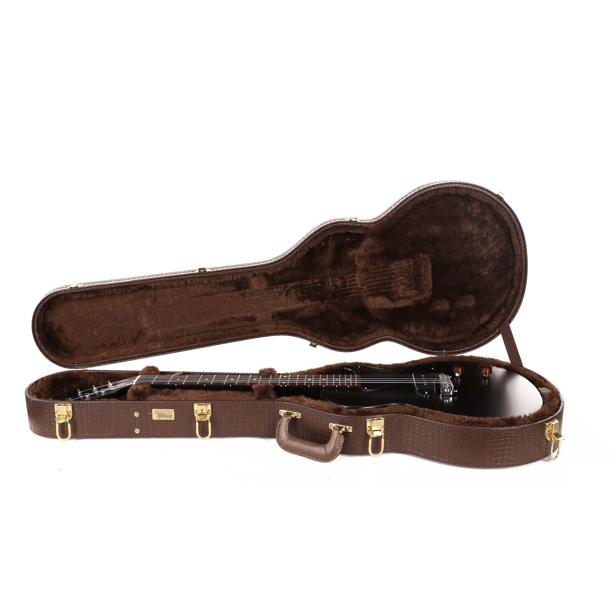 Gibson Charlie Starr Les Paul Junior Ebony — 9