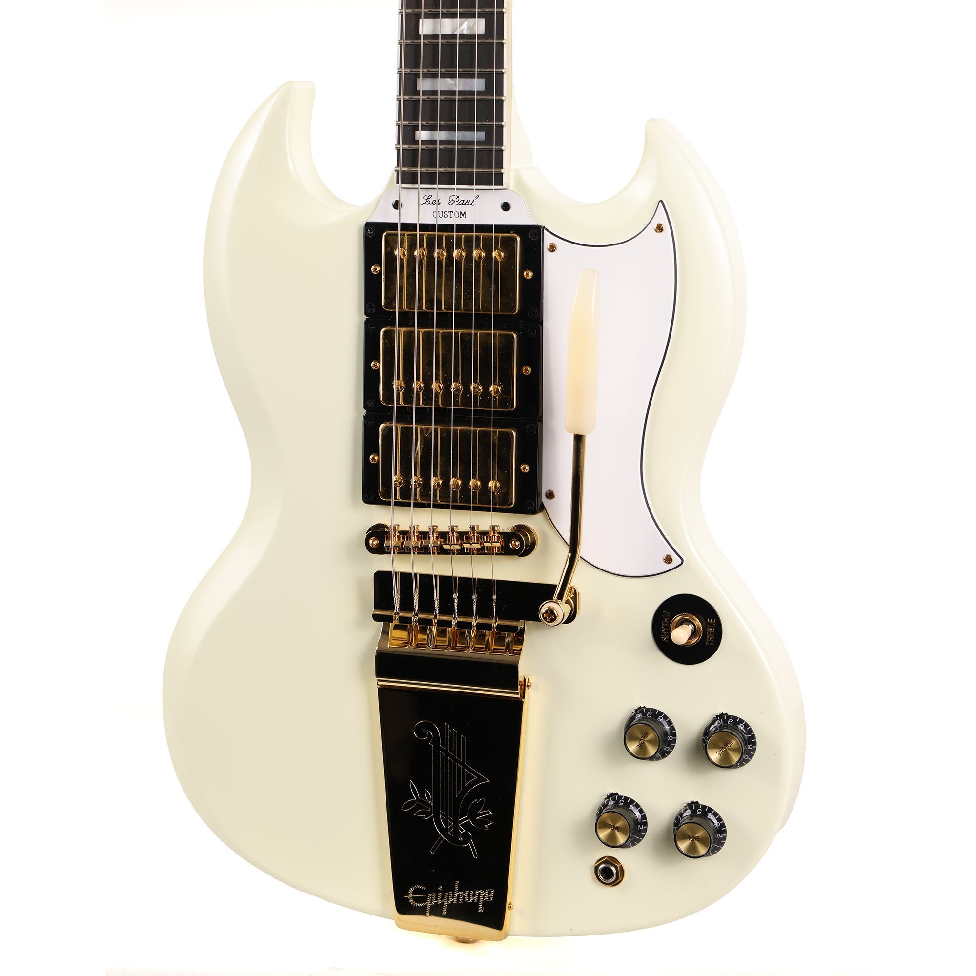 Epiphone 1963 Les Paul SG Custom with Maestro Vibrola Classic