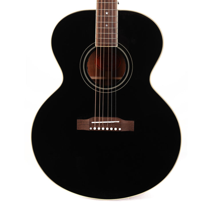 Epiphone Inspired by Gibson J-180 LS Acoustic-Electric Ebony