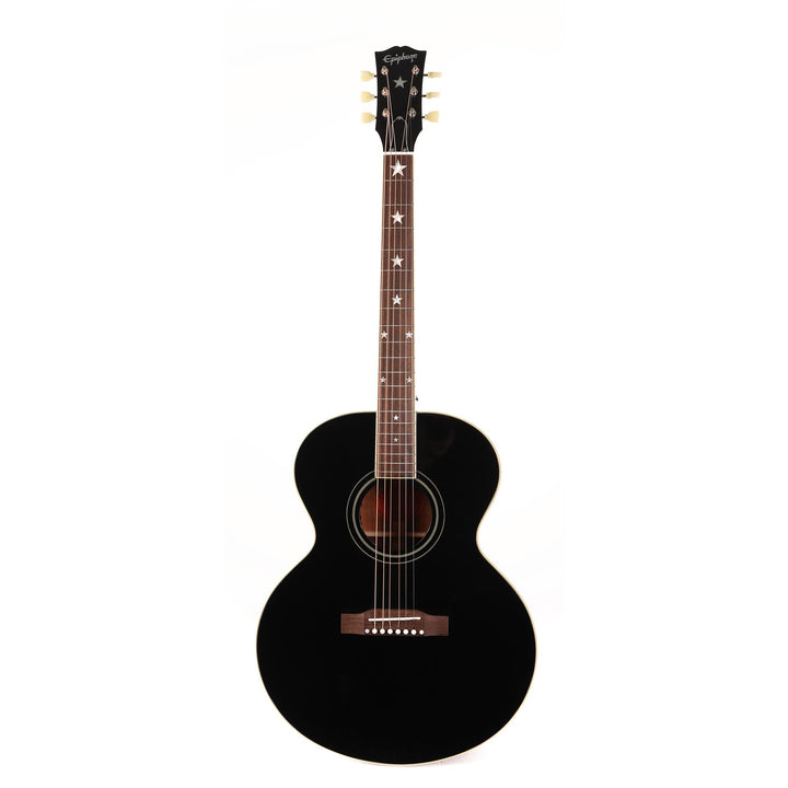 Epiphone Inspired by Gibson J-180 LS Acoustic-Electric Ebony Used