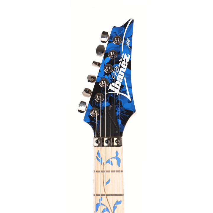 Ibanez JEM77P Steve Vai Signature Blue Floral Pattern