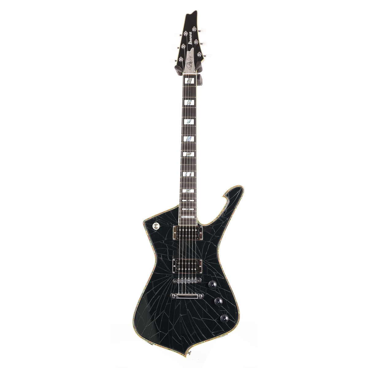 Ibanez Paul Stanley PS3CM Signature Guitar Black Acrylic Cracked Mirror 2024 — 2