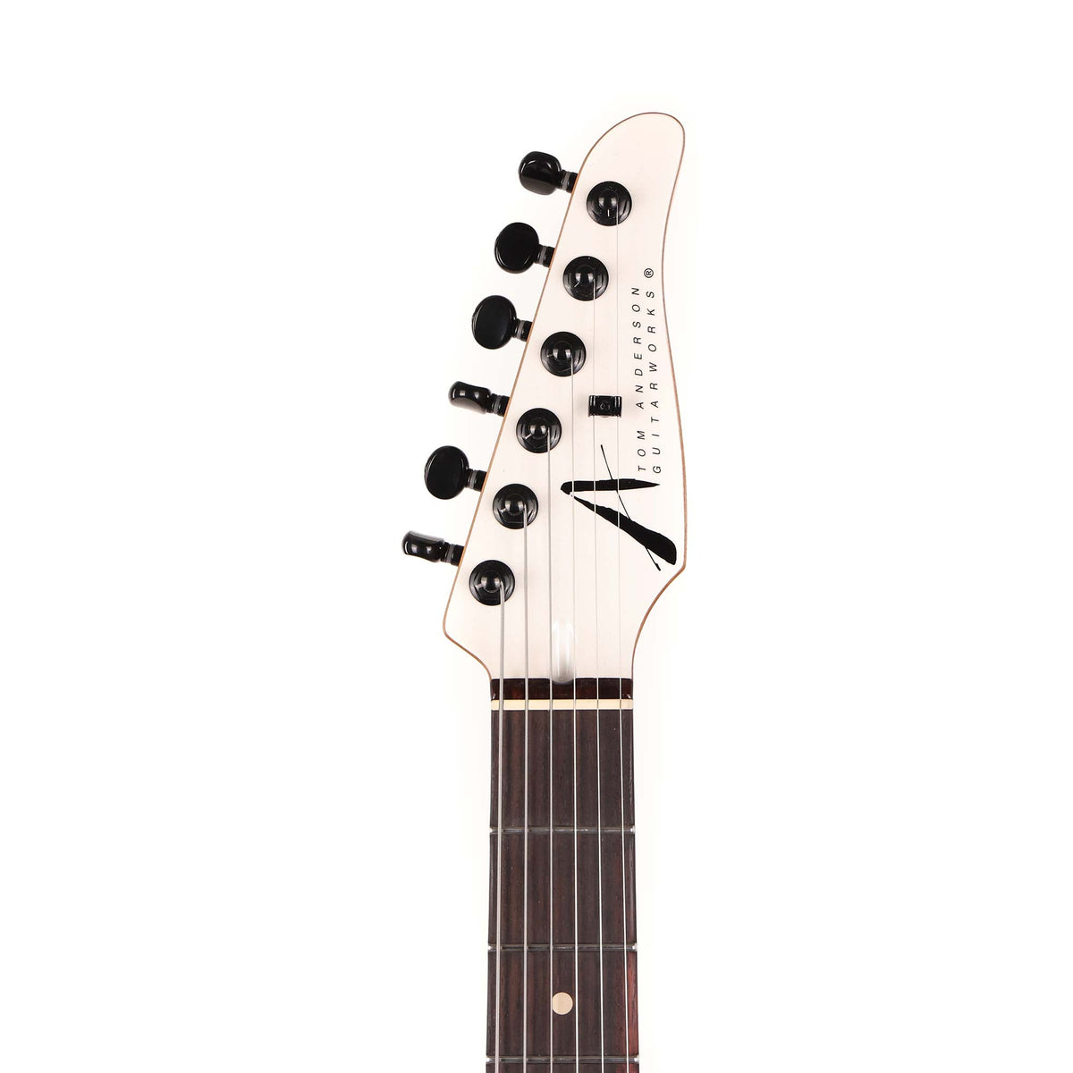 Tom Anderson Guardian Angel Player Arctic White with Aqua Pearl 2025 — 6
