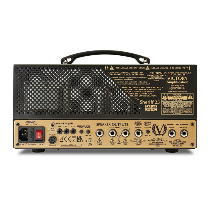 Victory Amplification S25 Sheriff 25 Amplifier Head