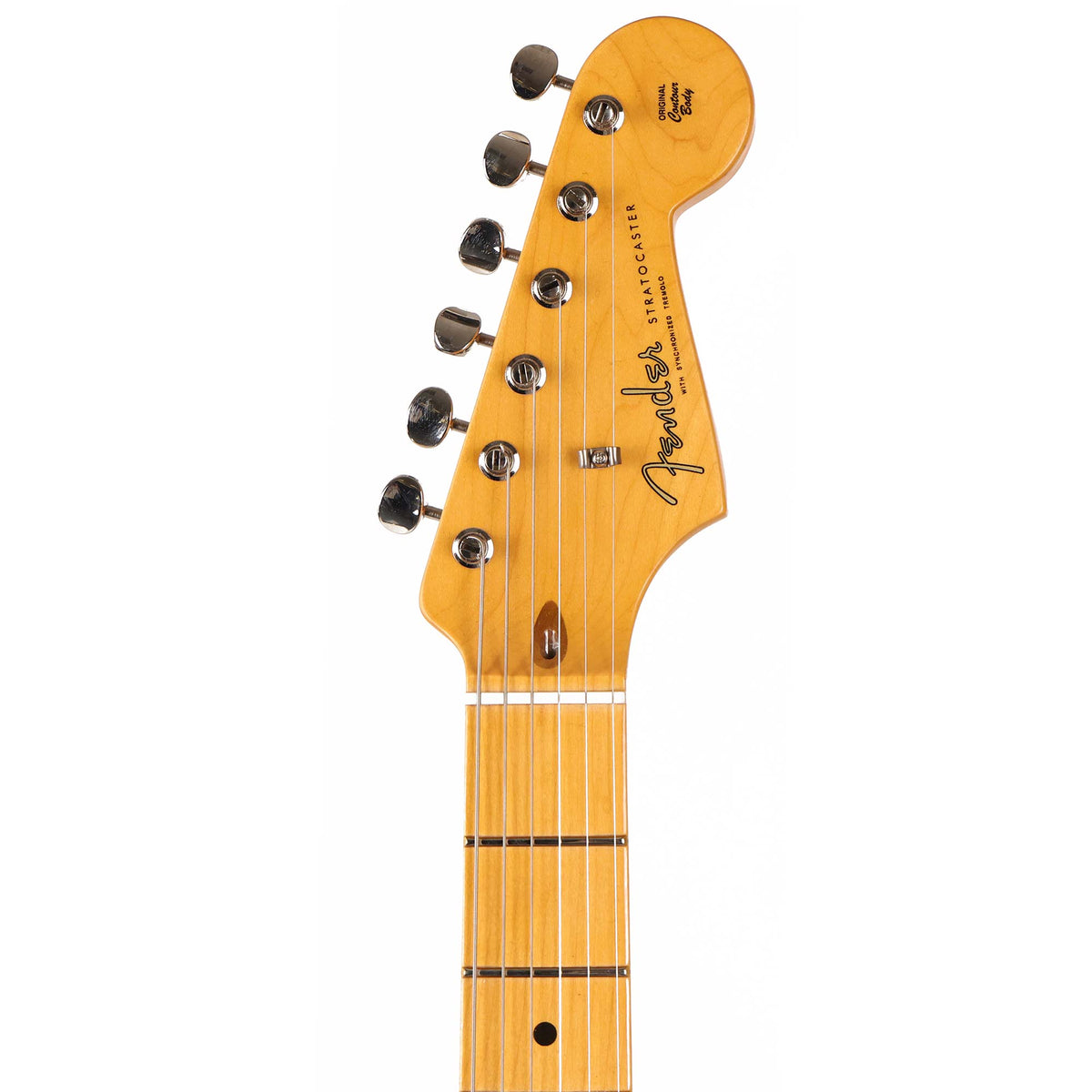 Fender Lincoln Brewster Signature Stratocaster Olympic Pearl Used — 6