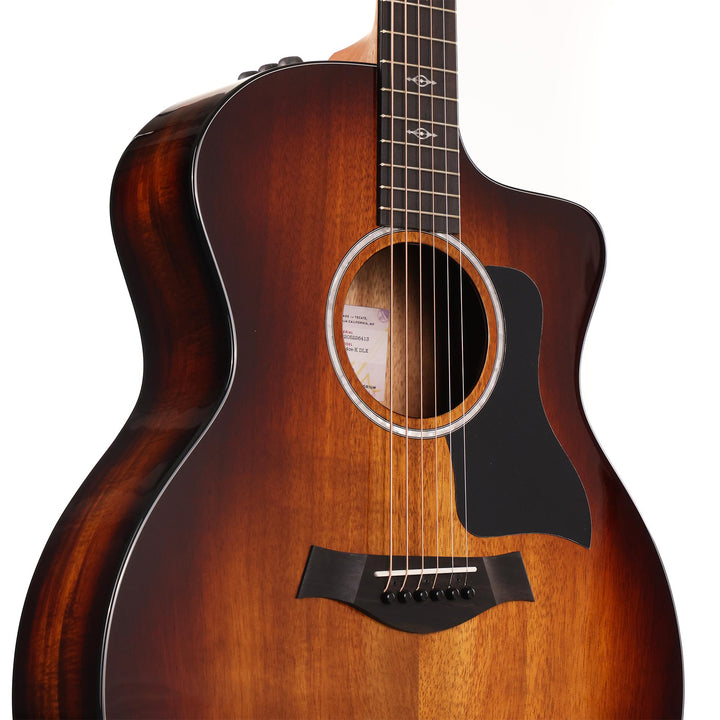 Taylor 224ce-K DLX Koa Grand Auditorium Acoustic-Electric Shaded Edgeburst