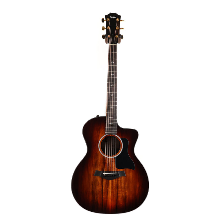 Taylor 224ce-K DLX Koa Grand Auditorium Acoustic-Electric Shaded Edgeburst