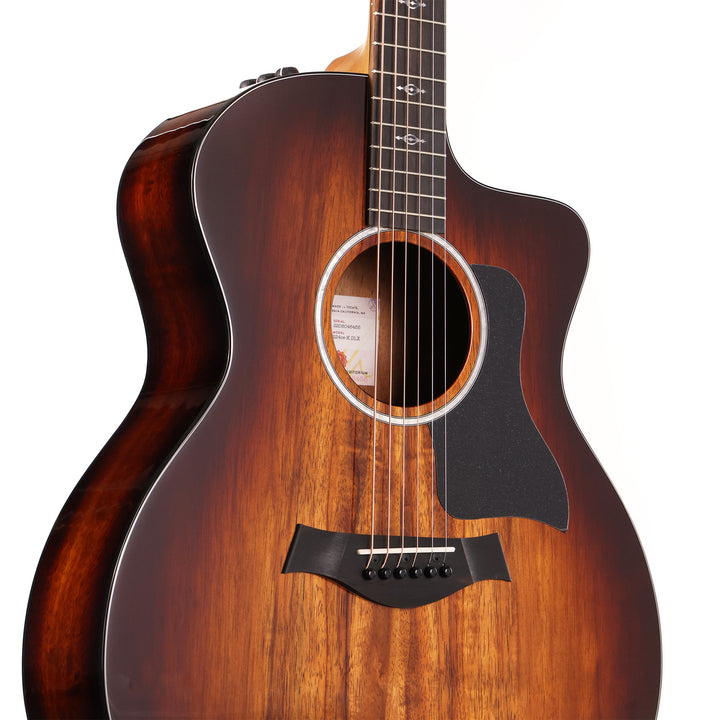 Taylor 224ce-K DLX Koa Grand Auditorium Acoustic-Electric Shaded Edgeburst
