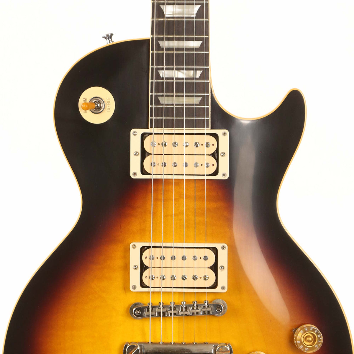 Gibson Custom Shop 1958 Les Paul Reissue Made 2 Measure 70s Vintage Sunburst — 4