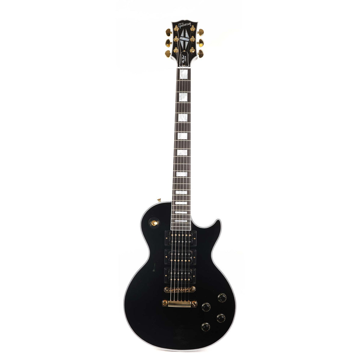 Gibson Custom Shop Les Paul Custom Made 2 Measure Triple '57 Classic Humbuckers VOS Ebony — 2