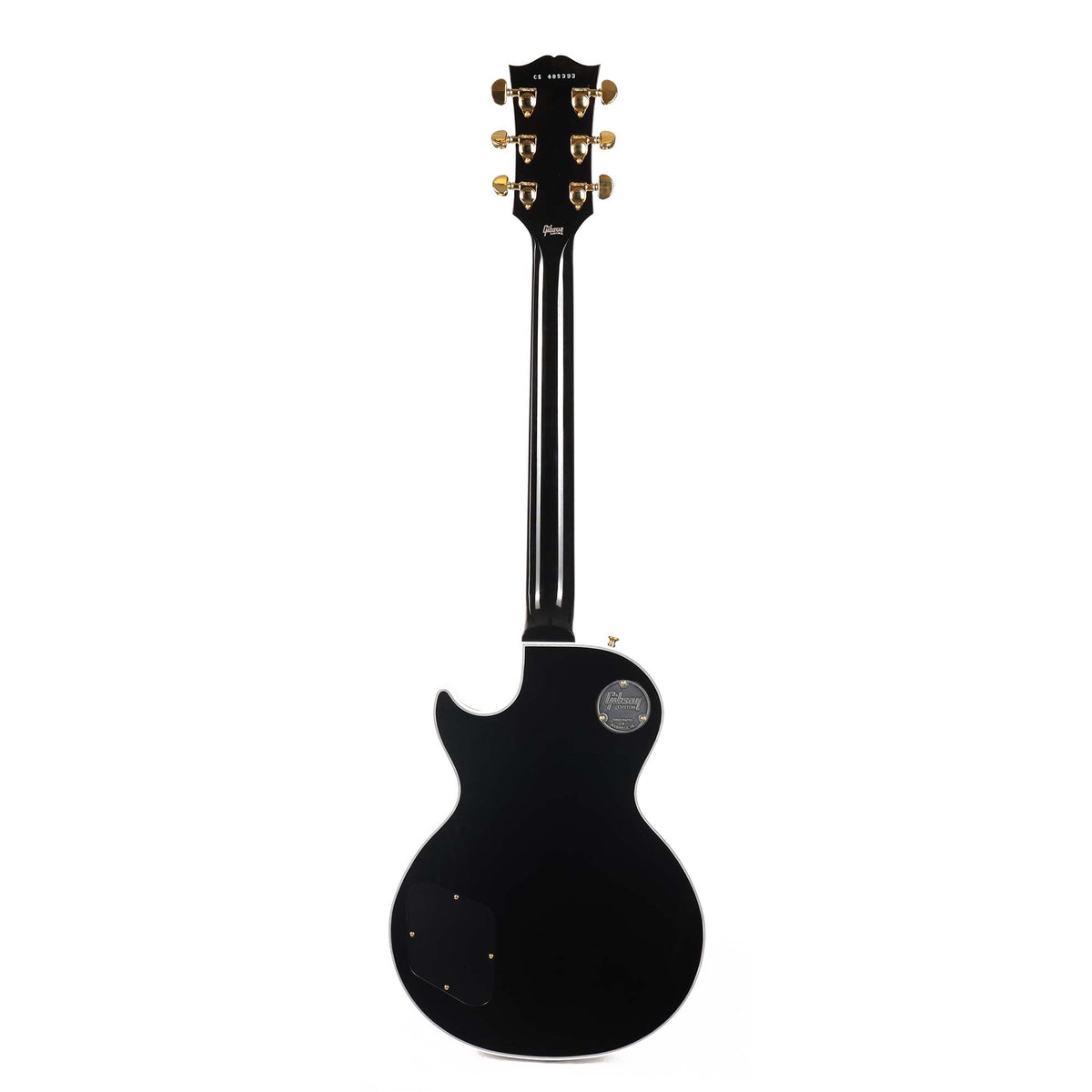 Gibson Custom Shop Les Paul Custom Made 2 Measure Triple '57 Classic Humbuckers VOS Ebony — 3