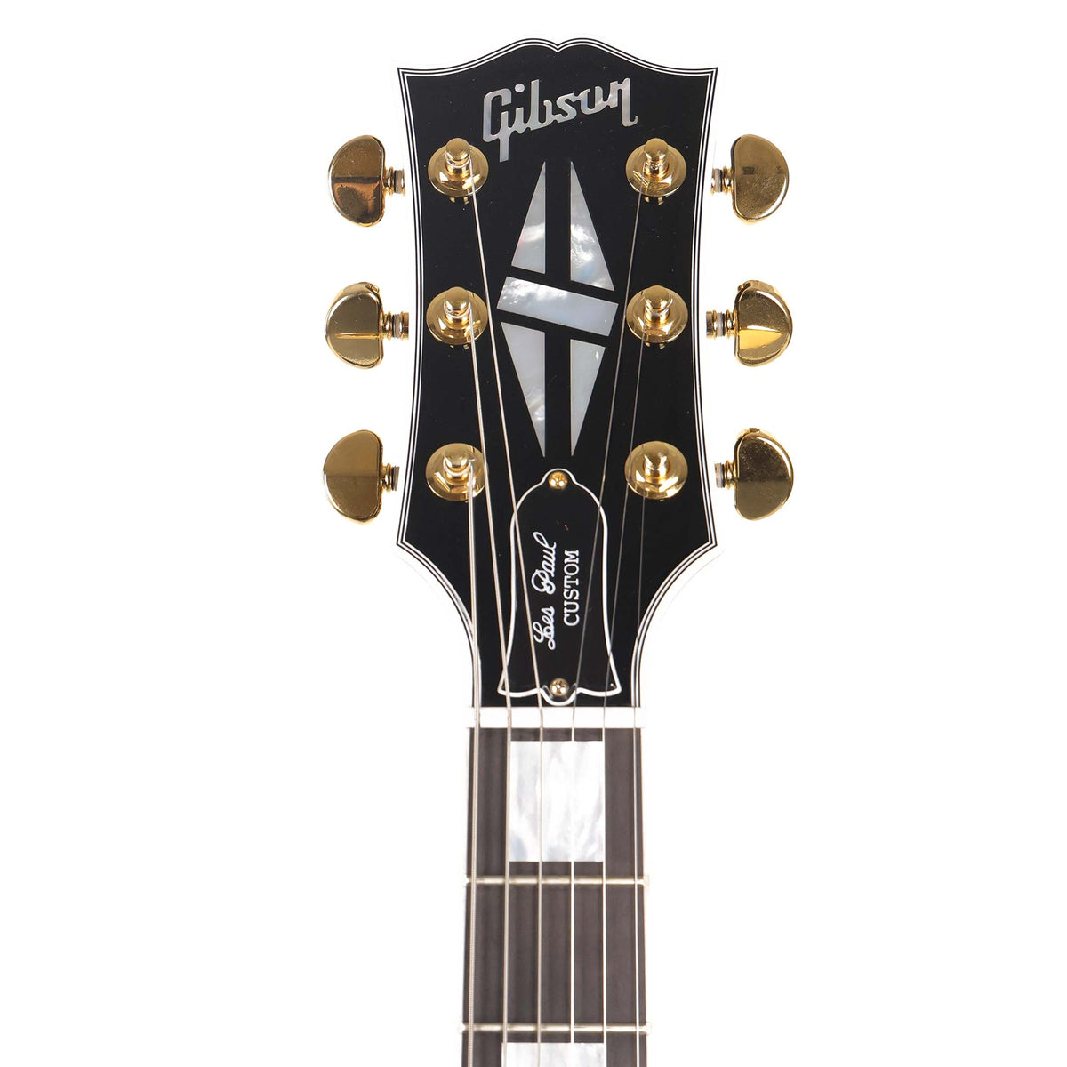 Gibson Custom Shop Les Paul Custom Made 2 Measure Triple '57 Classic Humbuckers VOS Ebony — 6