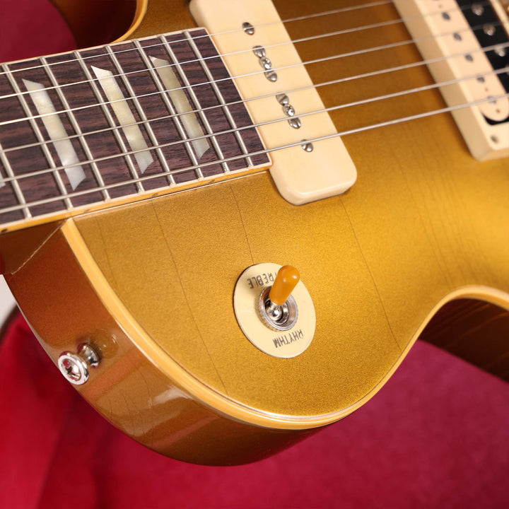 Gibson Custom Shop 1954 Les Paul Standard Wraparound Rocker All Gold Made 2 Measure