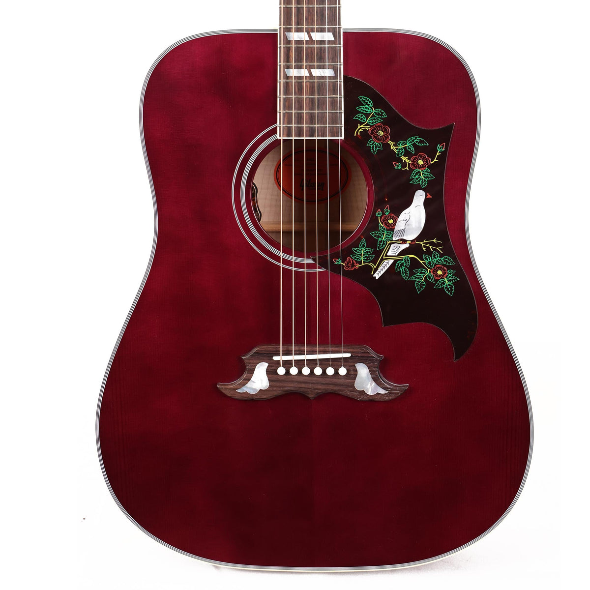 Gibson Custom Shop Dove Acoustic-Electric Made 2 Measure Transparent Purple — 1