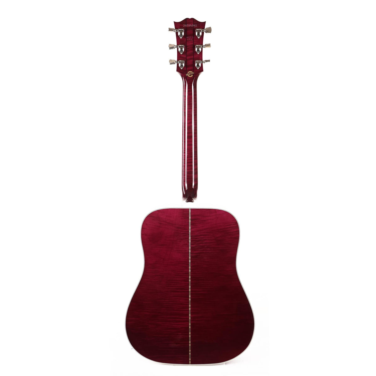 Gibson Custom Shop Dove Acoustic-Electric Made 2 Measure Transparent Purple — 3
