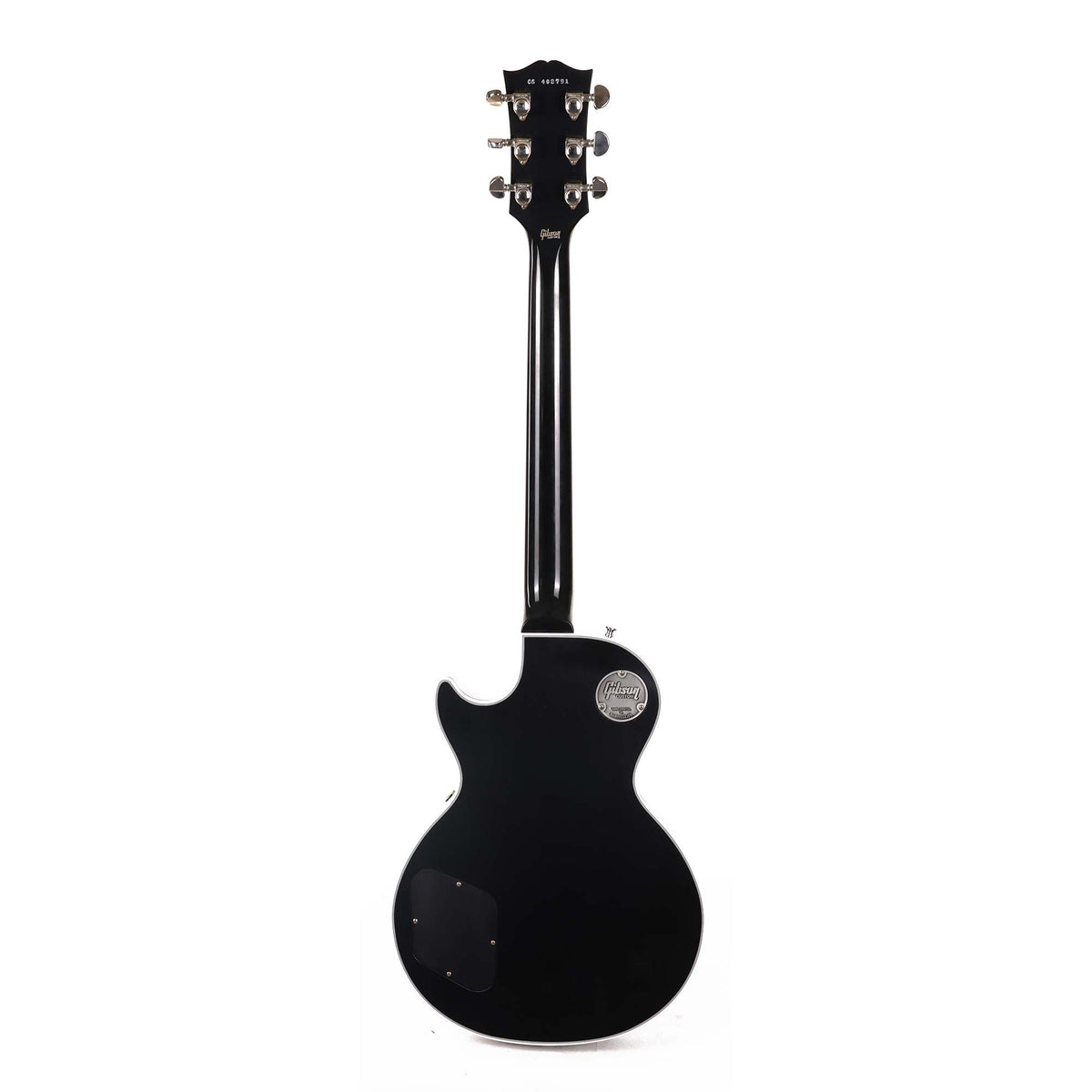 Gibson Custom Shop Les Paul Custom Made 2 Measure Ebony with Double Classic White Pickups — 3