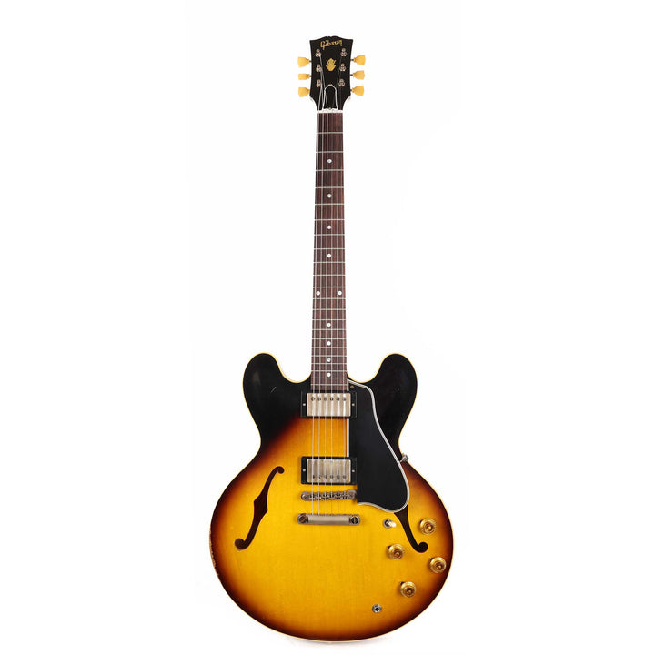 Gibson Custom Shop 1958 ES-335 Reissue Limited Edition Murphy Lab Heavy Aged Faded Tobacco Burst 2024