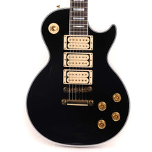 Gibson Custom Shop Les Paul Custom Guitar Made 2 Measure Ebony with Double Classic White Pickups