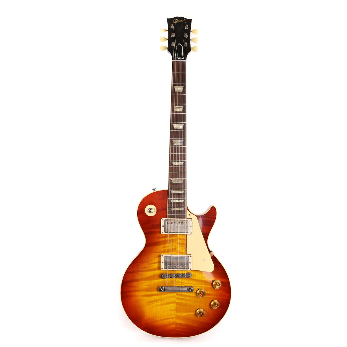 Gibson Custom Shop 1959 Les Paul Reissue Cherry Teaburst Murphy Lab Light Aged Used — 2