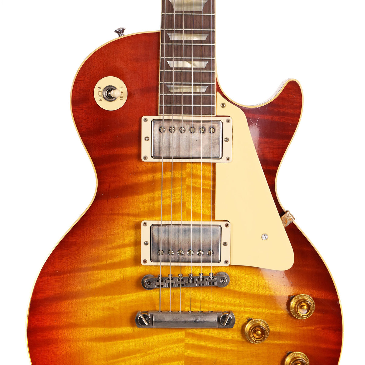 Gibson Custom Shop 1959 Les Paul Reissue Cherry Teaburst Murphy Lab Light Aged Used — 4
