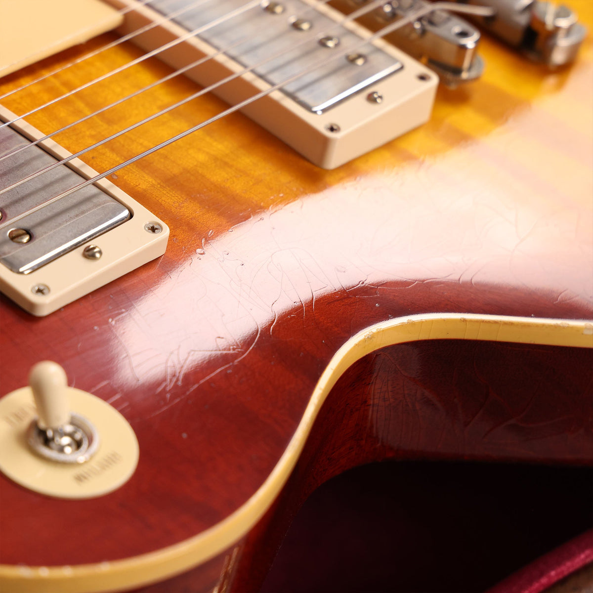 Gibson Custom Shop 1959 Les Paul Reissue Cherry Teaburst Murphy Lab Light Aged Used — 8