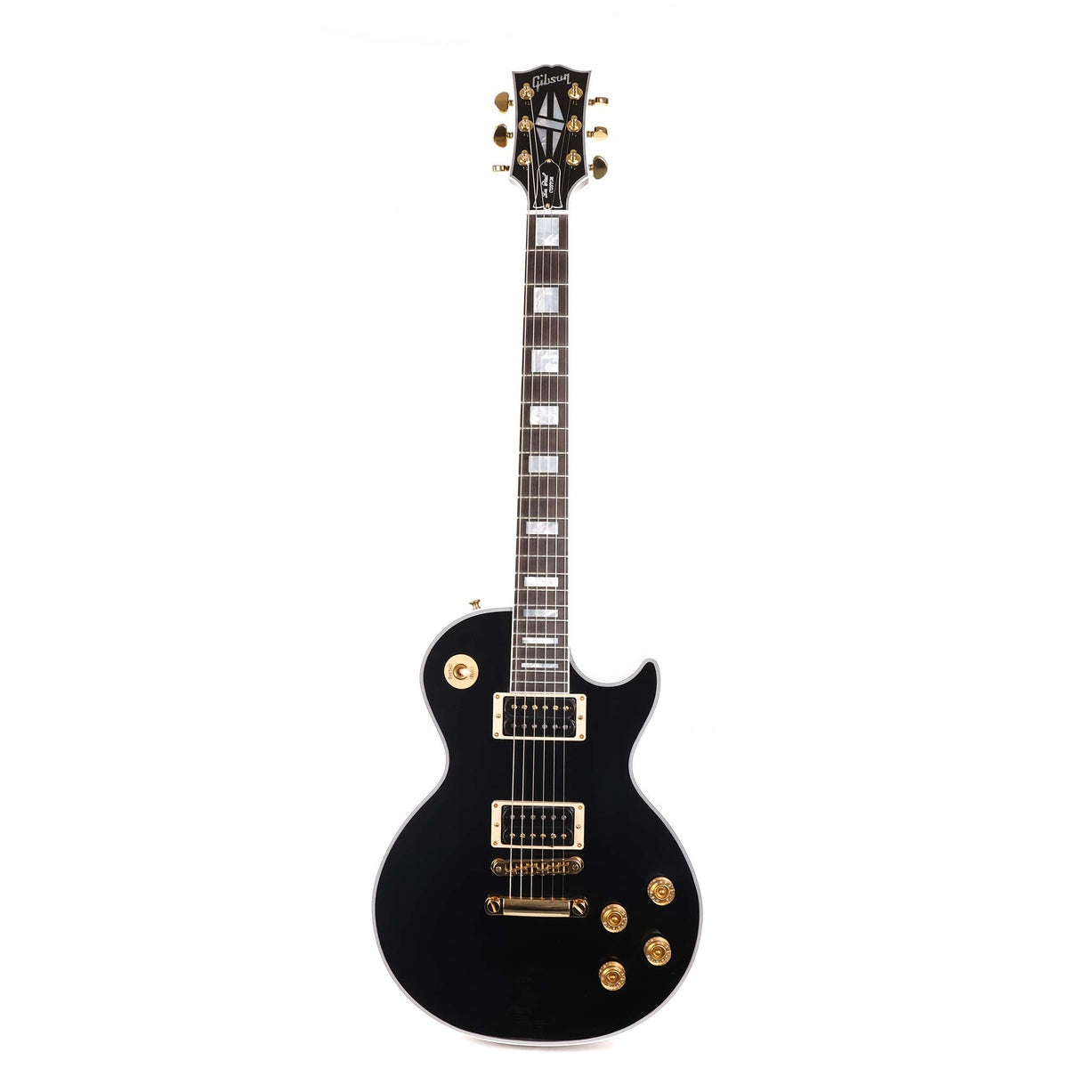 Gibson Custom Shop Les Paul Custom Made 2 Measure Black Bobbin Burstbuckers 2024 — 2