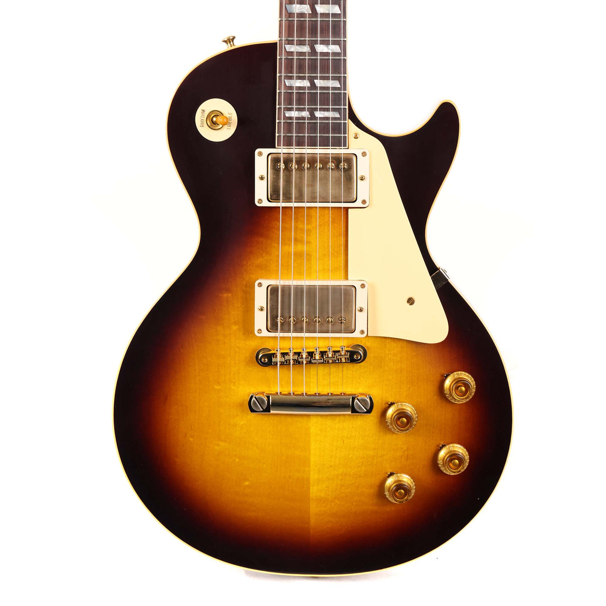 Gibson Custom Shop 1958 Les Paul Standard Made 2 Measure VOS Tobacco Sunburst and Split Parallelograms — 1