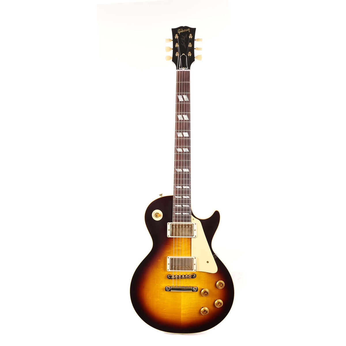 Gibson Custom Shop 1958 Les Paul Standard Made 2 Measure VOS Tobacco Sunburst and Split Parallelograms — 2