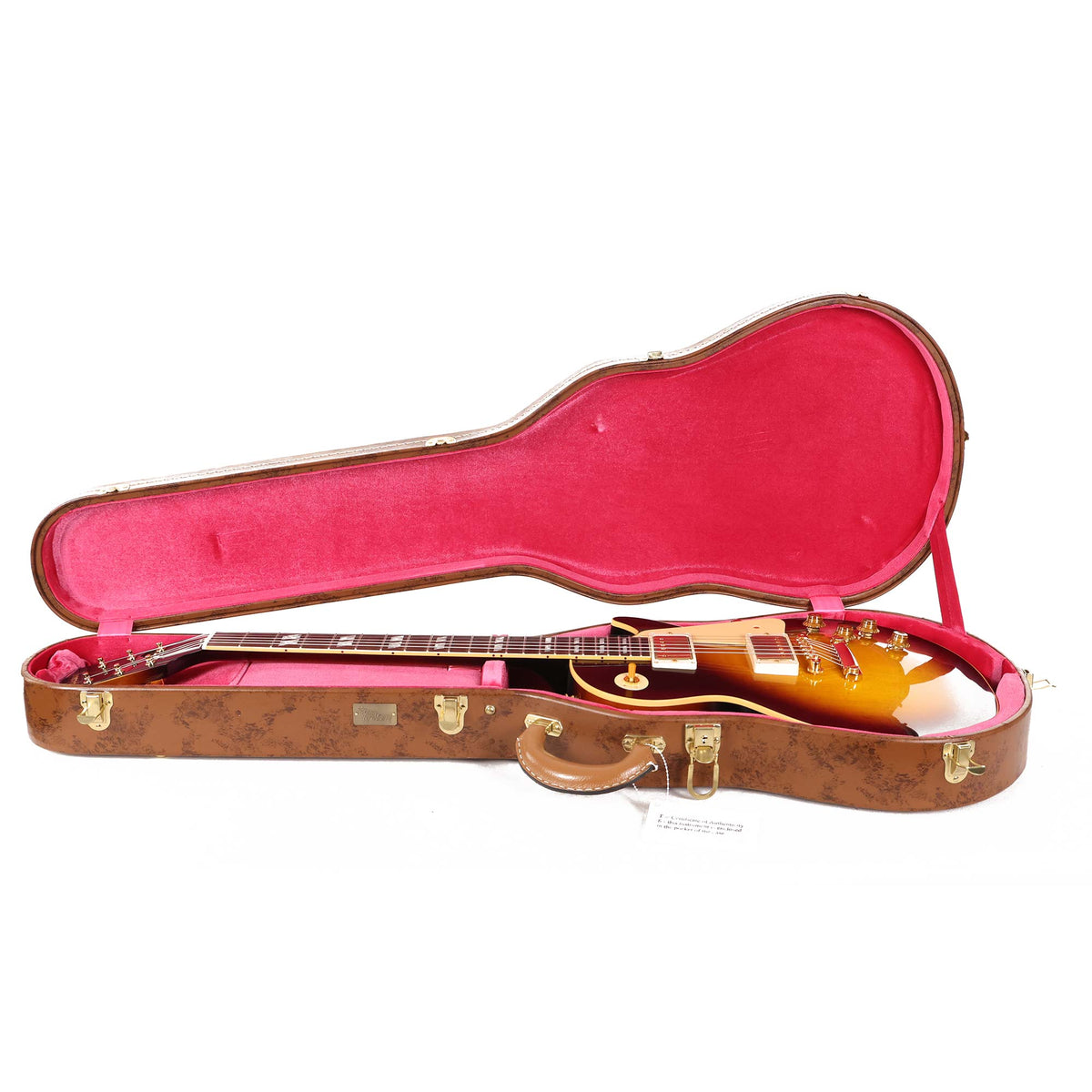 Gibson Custom Shop 1958 Les Paul Standard Made 2 Measure VOS Tobacco Sunburst and Split Parallelograms — 9