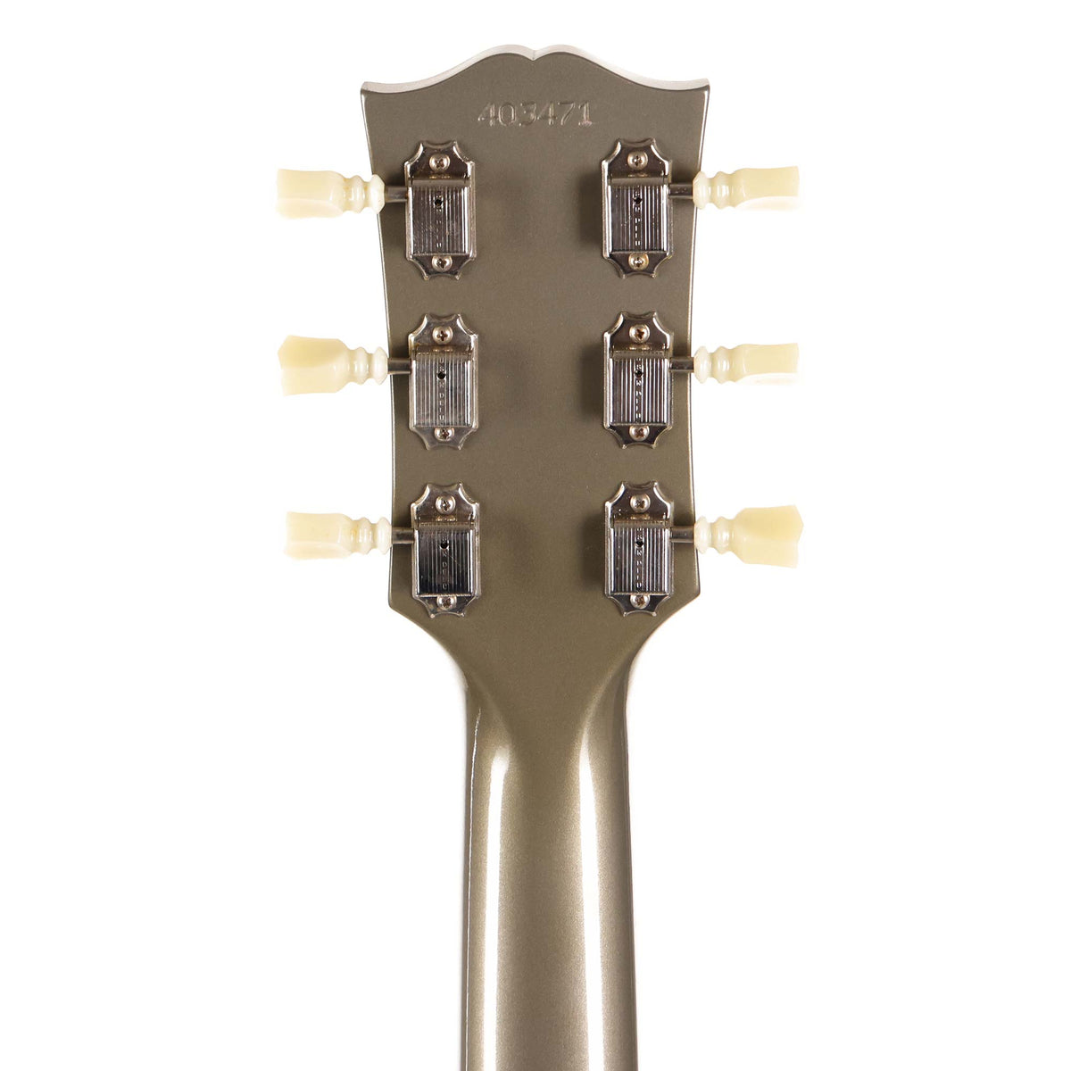 Gibson Custom Shop '61 Reissue Made 2 Measure Silver Mist Poly with Split Diamond Inlays — 7