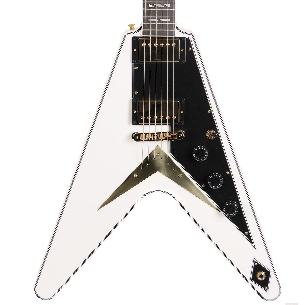 Gibson Flying V 1996 カスタム ホワイト エボニー指板 Gibson Flying V 1996 カスタム ホワイト エボニー指板 Gibson Flying