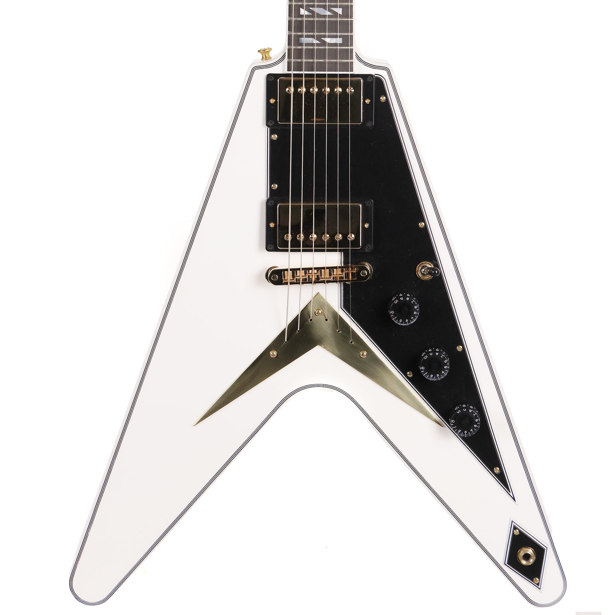 Gibson Custom Shop Flying V Custom Made 2 Measure Alpine White