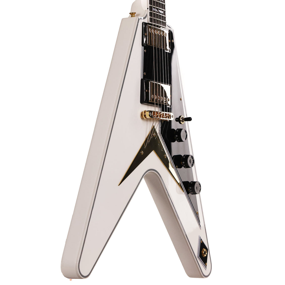 【ジャンク】Gibson Flying V (Classic White) Gibson Custom Shop Flying V Custom Made 2 Measure Alpine White