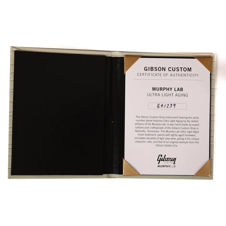 Gibson Custom Shop 1958 Les Paul Reissue Ultra Light Aged Washed Cherry 2024