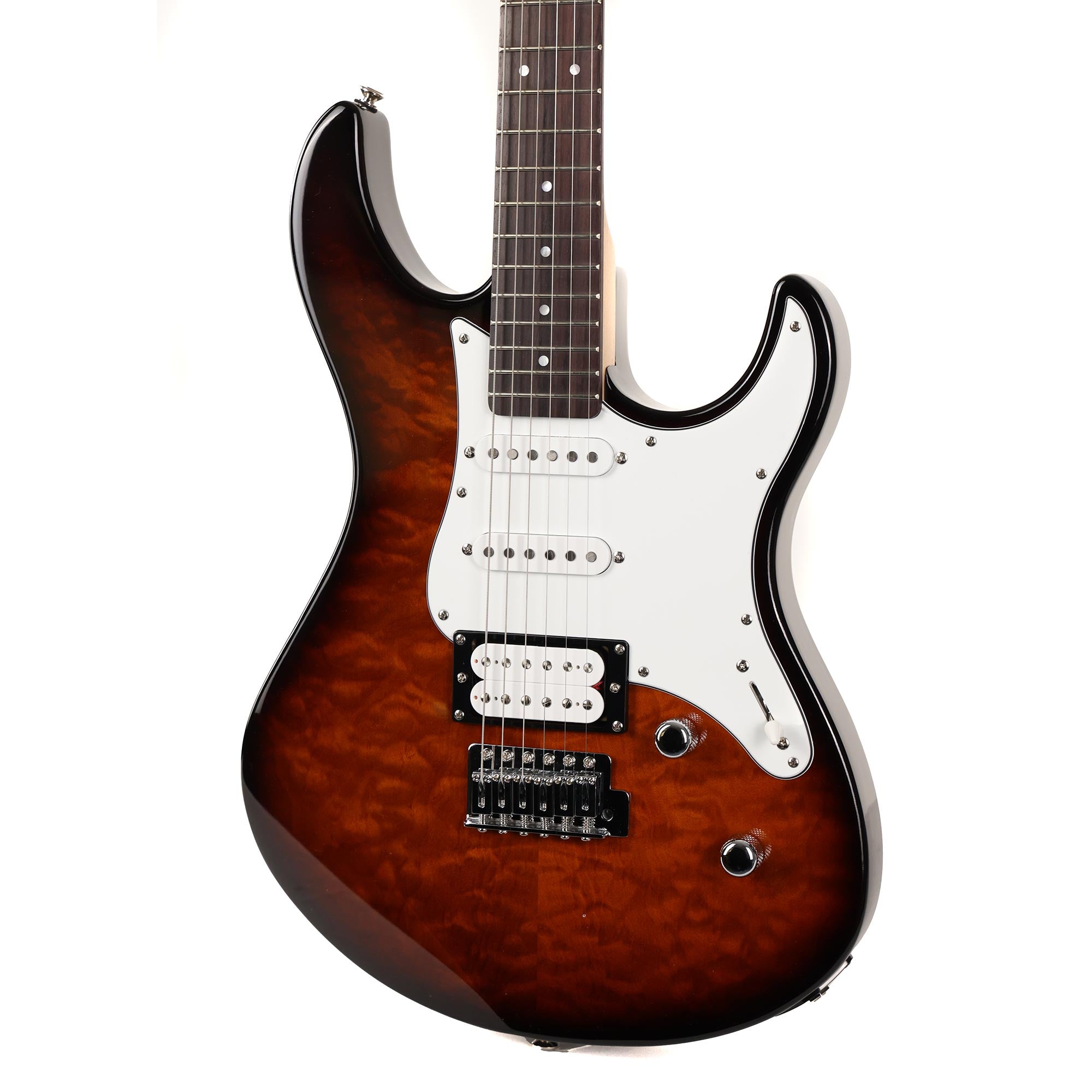 Yamaha Pacifica PAC212VQM Tobacco Brown Sunburst | The Music Zoo