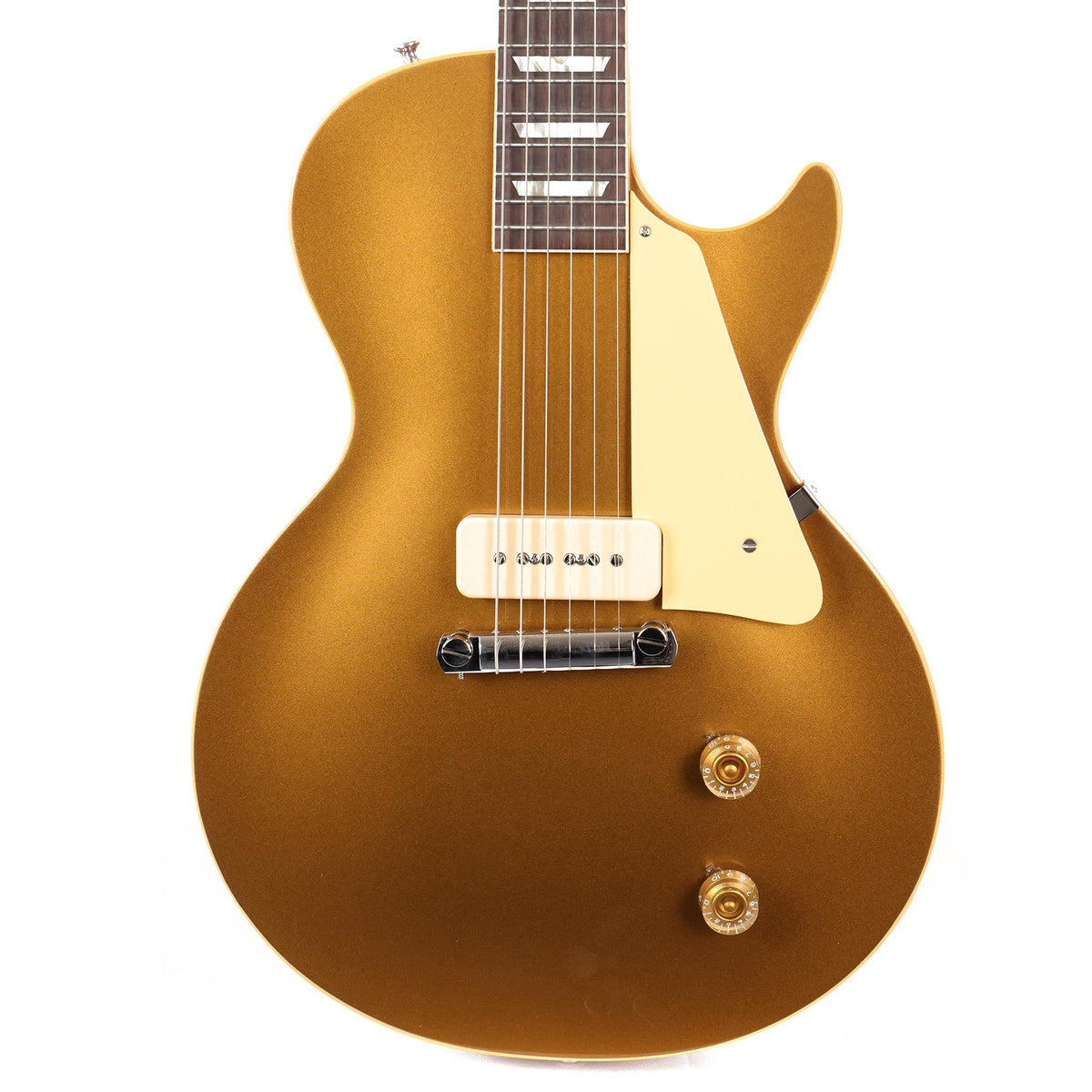 Gibson Custom Shop 1954 Les Paul Single Pickup Made 2 Measure Factory Gloss Goldtop — 1