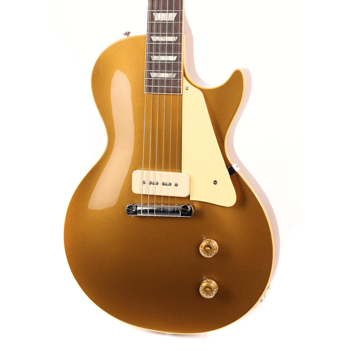 Gibson Custom Shop 1954 Les Paul Single Pickup Made 2 Measure Factory Gloss Goldtop — 7