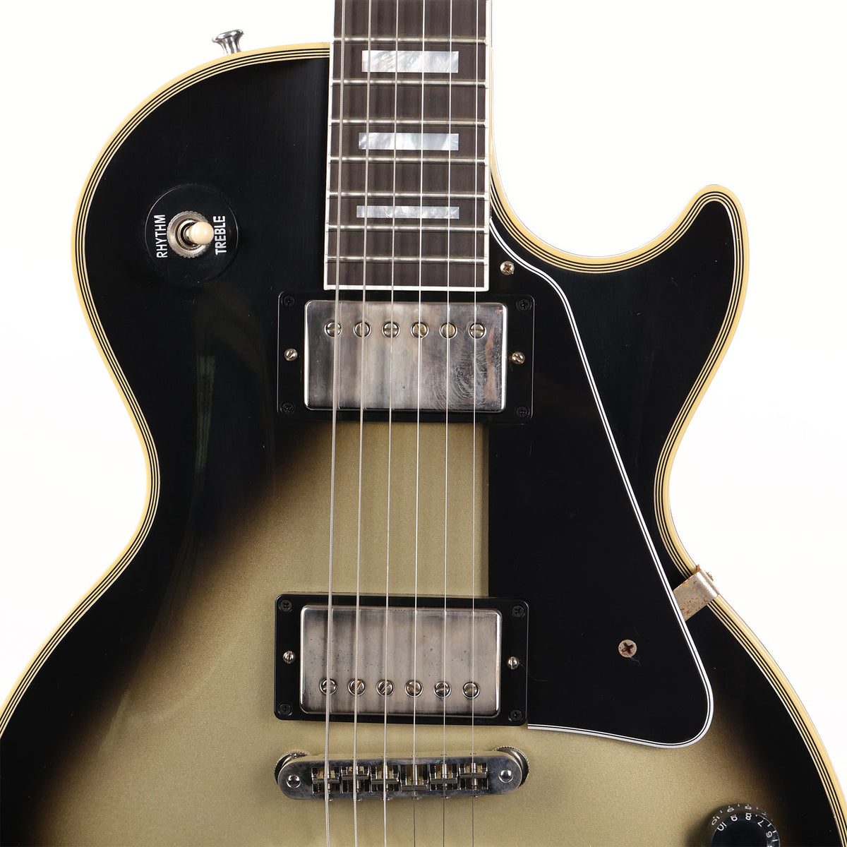 Gibson Custom Shop Les Paul Custom VOS Antique Silverburst — 6