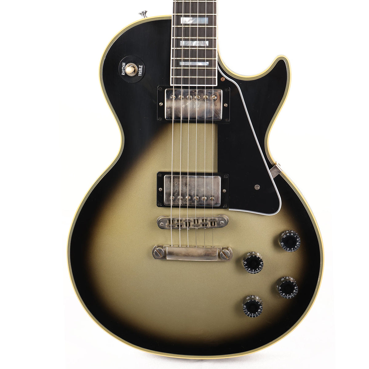 Gibson Custom Shop Les Paul Custom VOS Antique Silverburst — 1
