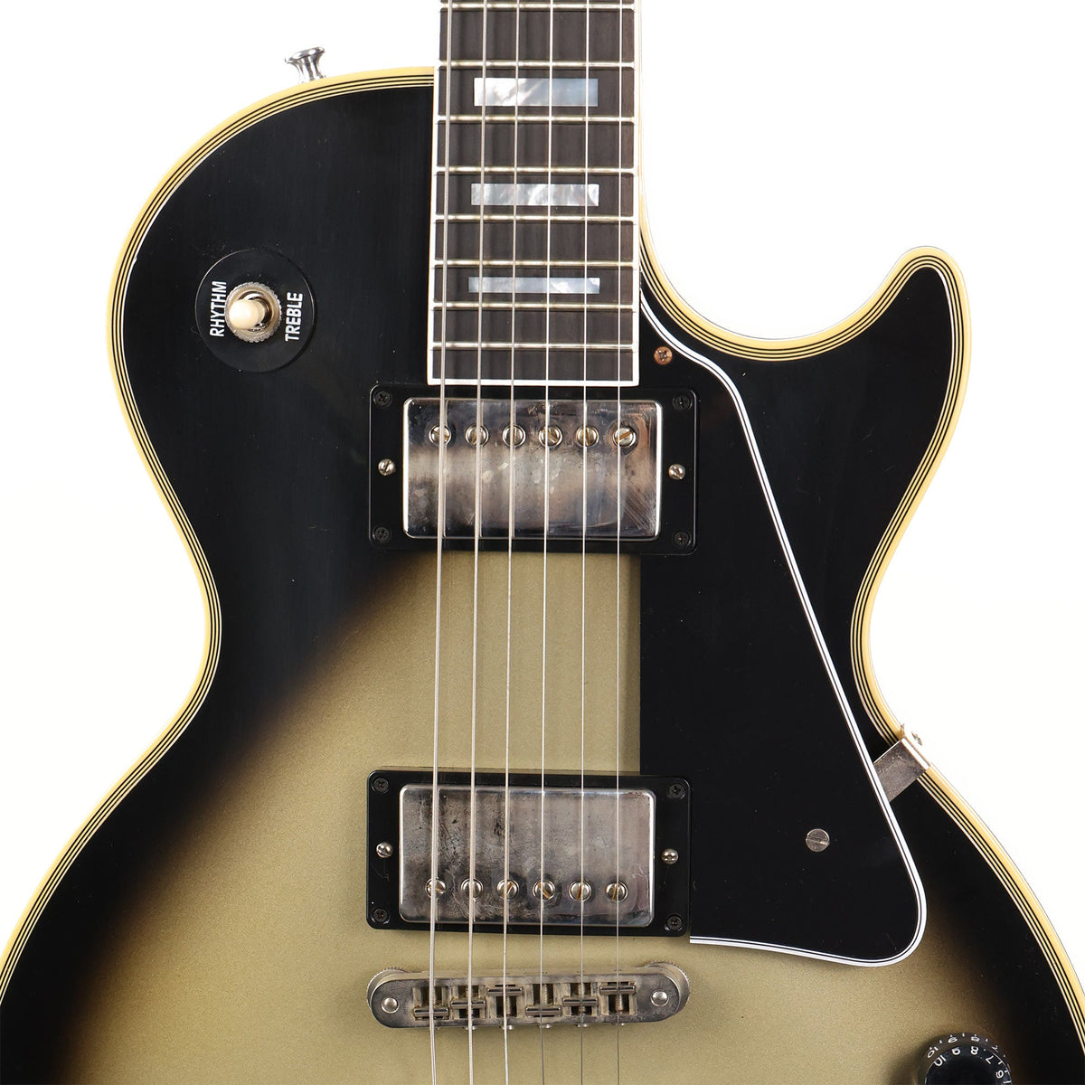 Gibson Custom Shop Les Paul Custom VOS Antique Silverburst — 6