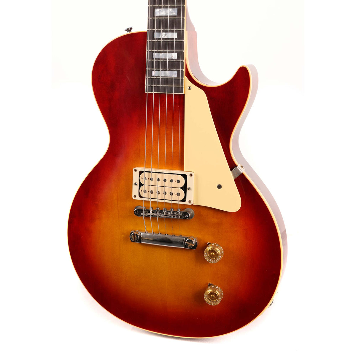 Gibson Custom Shop 1958 Les Paul Made 2 Measure VOS Factory Burst Single Pickup Ebony Fretboard — 5