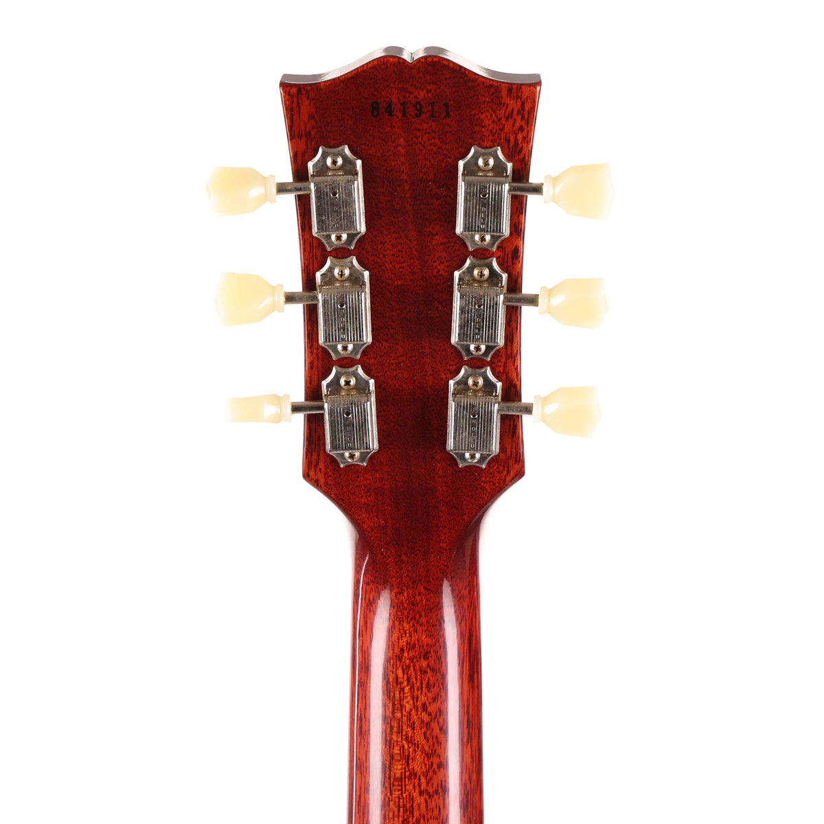 Gibson Custom Shop 1958 Les Paul Made 2 Measure VOS Factory Burst Single Pickup Ebony Fretboard — 7