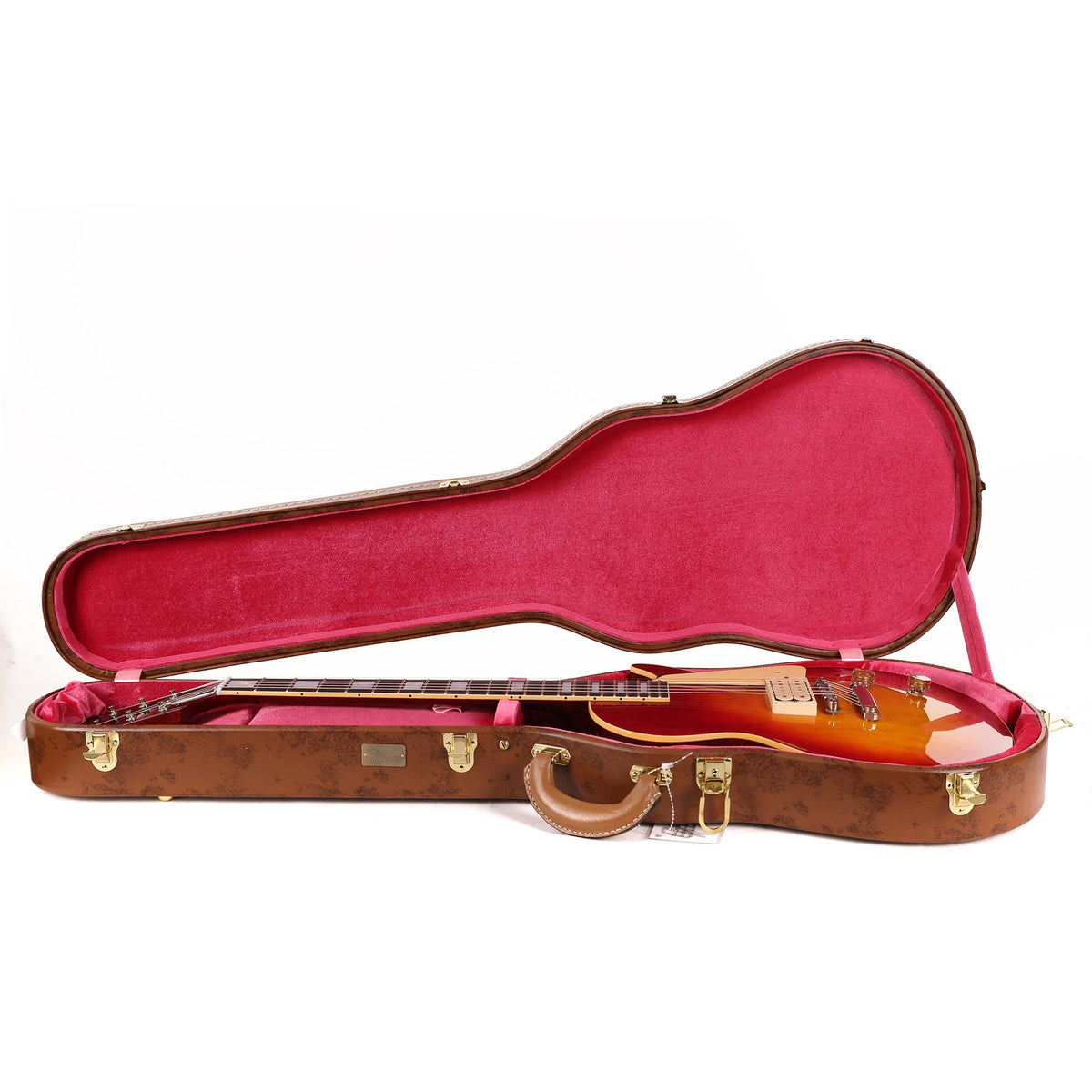 Gibson Custom Shop 1958 Les Paul Made 2 Measure VOS Factory Burst Single Pickup Ebony Fretboard — 9
