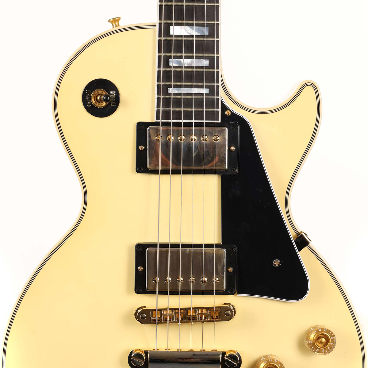 Gibson Custom Shop Les Paul Custom Made 2 Measure '60 V3 Neck Antique White — 4