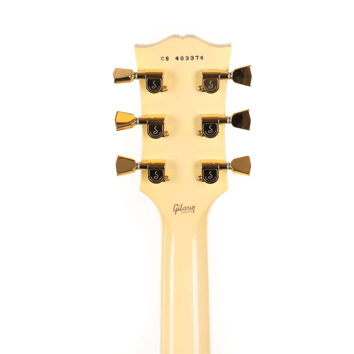 Gibson Custom Shop Les Paul Custom Made 2 Measure '60 V3 Neck Antique White — 7